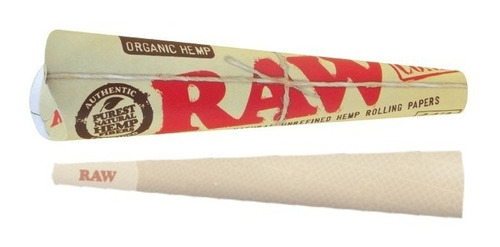 Raw Organic Hemp Papel Armado Regular Conos X 6 U. 