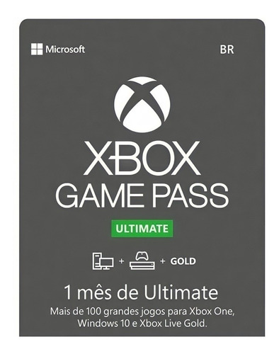 Microsoft Xbox Game Pass Ultimate Brasil - 1 meses - Digital