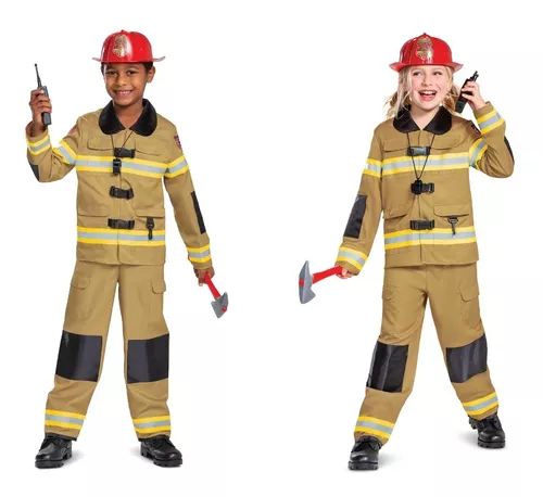 Toyvian Casco de seguridad para niños, camión de bomberos para niños,  disfraz de bombero para el hogar, 2 uds