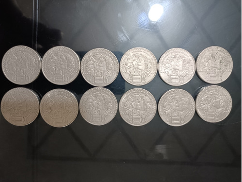 Moneda 50 Pesos Conmemorativa Templo Mayor De México Año 82