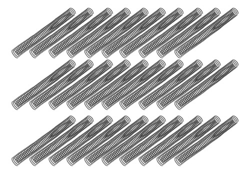 Bobina De Encuadernación En Espiral, 30 Unidades, Plástico P