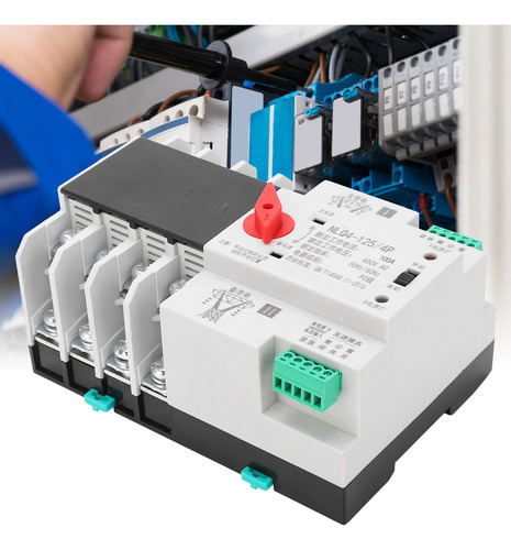 Interruptor Transferencia Automática 4p Trifásico 400v 100a