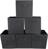 Comprar 6 Organizadores Cubo Tela C\u002Fasas Almacenamiento Cajas Ezongr
