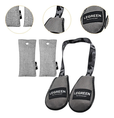 Guantes De Boxeo Desodorantes 50g Aroma De Colonia Gris