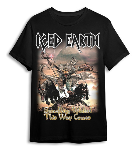 Polera Iced Earth - Something Wicked This Way Comes - Hs