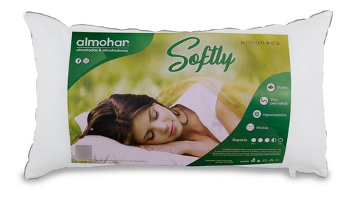 Almohada Firme Softly Con Vivo 50x70 Lavable