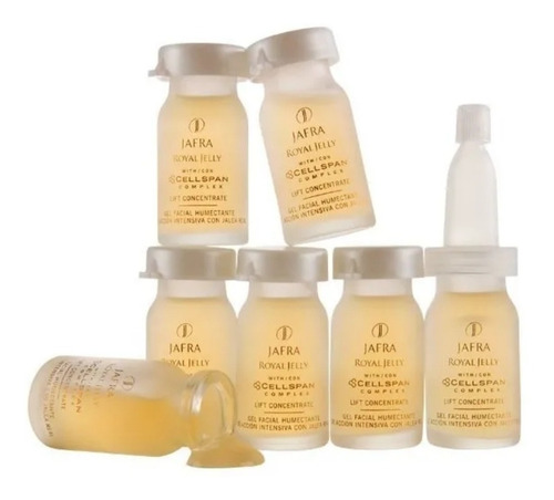Ampolletas De Jalea Real Jafragel Facial Humectante Tipo De Piel Mixta