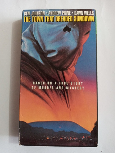 Vhs The Town That Dreaded Sundown / Ben Johnson / Importado (Usado)