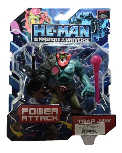 Trap Jaw And The Masters Of The Universe Power Attack