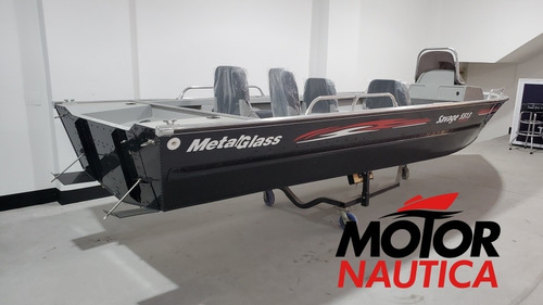 Imagen 4 de 15 de Lancha Metalglass Savage Aluminio Ideal Pesca