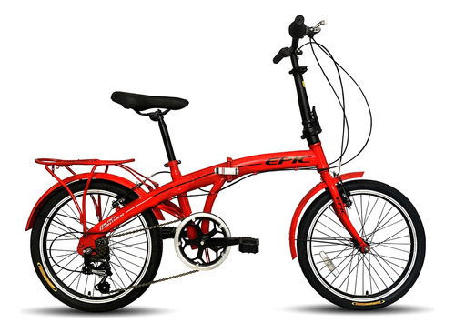 Bicicleta Plegable Folding Epic Portatil Ligera Rodada 20 