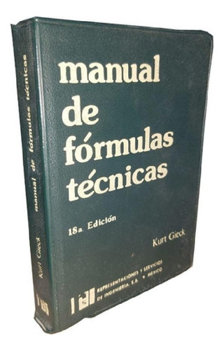 Libro - Manual De Fórmulas Técnicas - Kurt Gieck