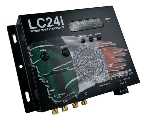 Epicentro Restaurador Jc Power Lc24i Con Medidor De Volts Co Negro