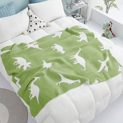 Mh Mylune Home Manta De Dinosaurio Ultra Suave Para Sofá Man