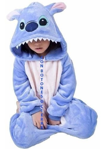Pijama Mameluco Disfraz Stitch Unicornio Dinosaurio Infantil