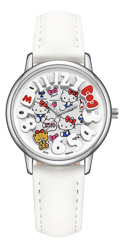 Reloj De Cuarzo Sencillo Sanrio Hello Kitty Fashion