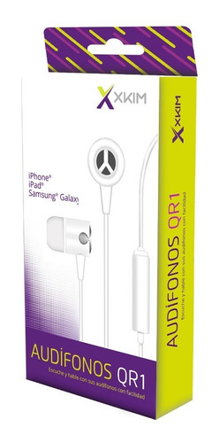 Audífonos Manos Libres X-kim Modelo Ip-2032