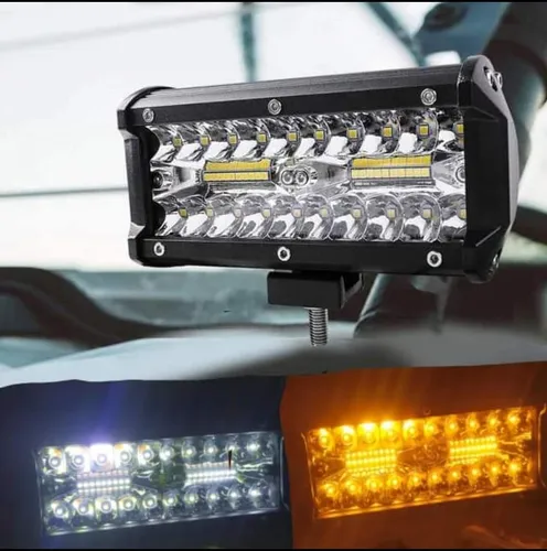 Par Exploradoras Led Rectangulares Bicolor Npr Nkr Nhr Turbo