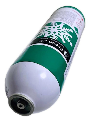 Lata Garrafa Gas Refrigerante R22 1kg