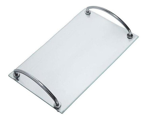 Bandeja Org Wire Glass 15x25 Cm In Com