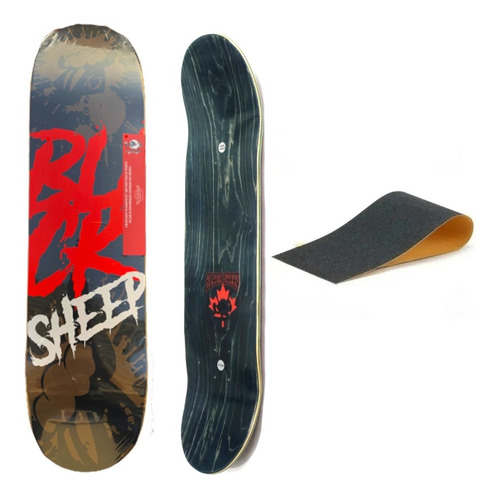 Shape Black Sheep Maple 8 + Lixa Emborrachada