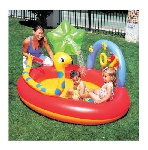 Centro De Juegos Inflable Alberca 1.93x1.50x.89 Bestway