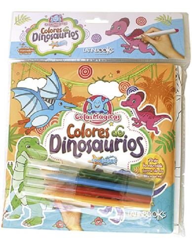 Gotas Mágicas - Aqualibros : Colores De Dinosaurios