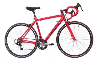 Bicicleta ruta Benotto Ruta 570 R700 20" 14v cambios Shimano Tourney color rojo neón