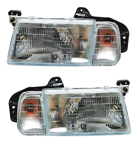 Set 2 Faros Chevrolet Geo Tracker 89_98 Generica