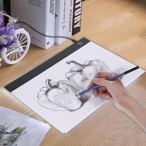 Tablero De Dibujo Led Para Tableta De Dibujo A4, Calco Y Cal