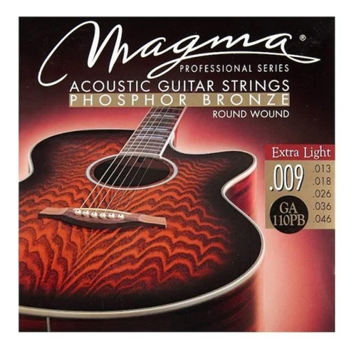 Encordado Acustica Magma 09-46 Ga110pb Fosforo - Oddity