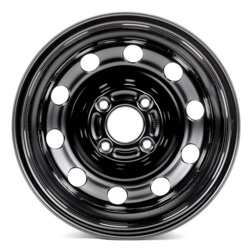 Imagen 1 de 8 de Llanta De Acero 5,5 X 14 (pintada Negra) Ford Fiesta