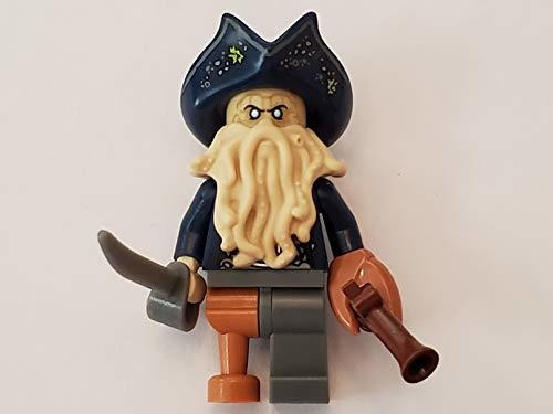 Mini Figura De Lego Davy Jones Capitan De La Perla Negra, Pi