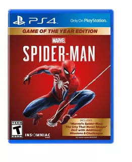 Marvel Spiderman Goty Edition Ps4 Nuevo Cd Fisico Original