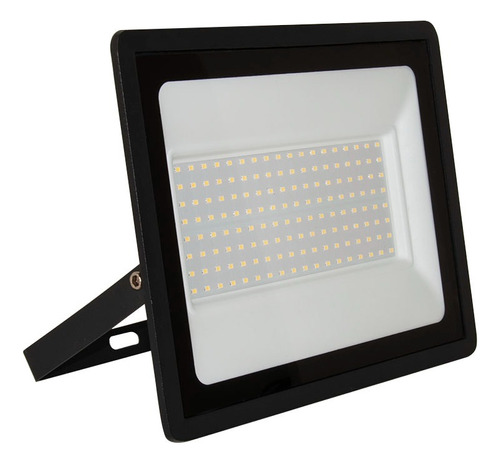 Reflector Exterior 150w Luz Led Fria Alta Potencia 6000k Carcasa Negro