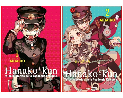 Combo Hanako Kun 01 Y 02 - Panini - Manga