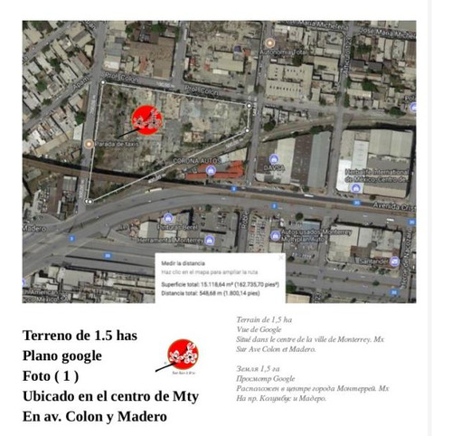 Terreno En Venta En Monterrey Centro