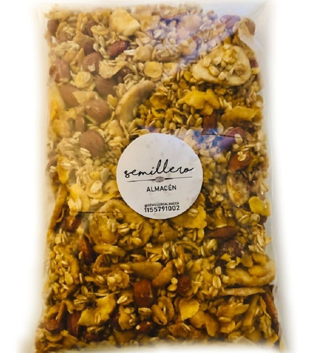 Granola Dulce Sin Azucar Sin Pasas - Barata Lagolosineria