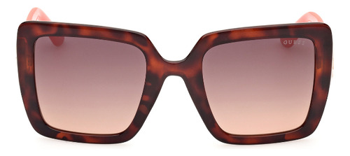Lentes De Sol Havana Oscuro Degradé Guess Gu0010352f