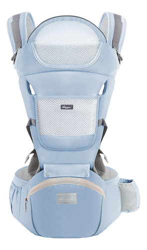 Portabebés Con Asiento Para La Cadera, Ergonómico 6 En 1, Po