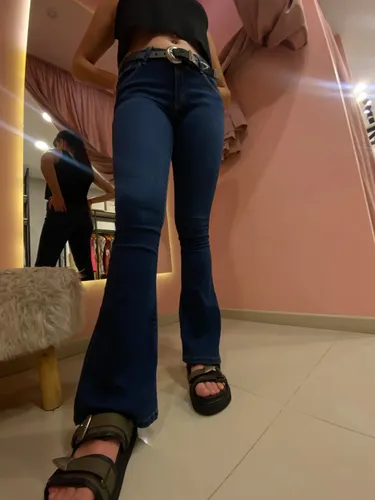 Jean Oxford Rapsodia Mujer Adulto Denim Bajo New Haeven