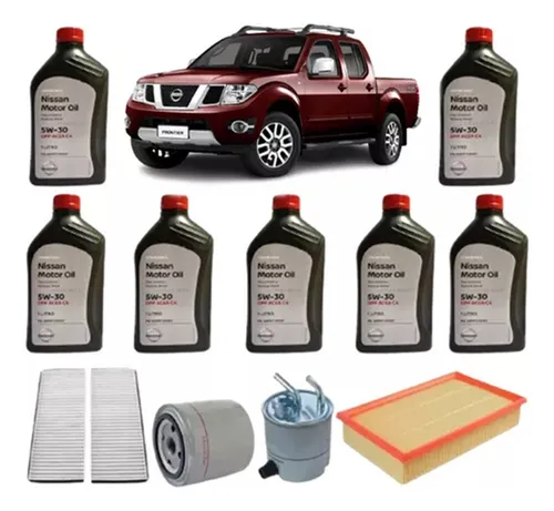 comprar Kit Troca De Óleo 5w30 Nissan Frontier 2.5 Diesel Após 2012