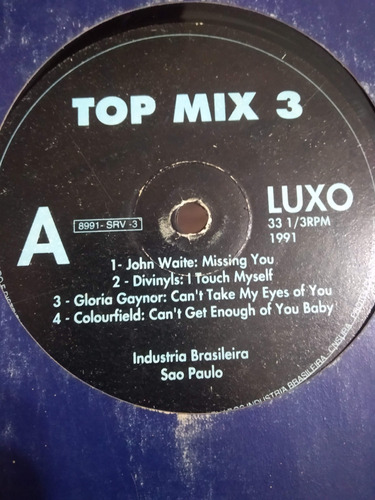 Maxi Top Mix 3 John Waite Crystal Waters Varios Luxo Brasil 