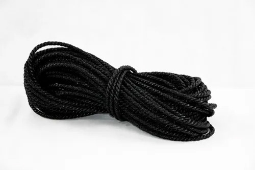 Lazo Soga Malla Sombra Uso Agricola Prot. Uv Negro 1 Kg 8 Mm