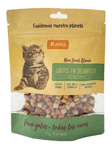 Galletas Kanu Gatitos En Desarrollo 75 Gr