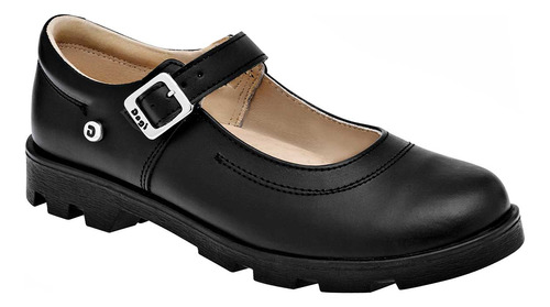 Zapato Escolar Mujer Dogi Negro 111-830