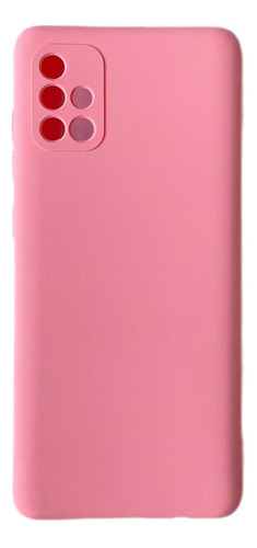 Capa Capinha A30s A50 A51 A52 A70 A71 A72 (4g) + Película 3d Cor Rosa Samsung A51