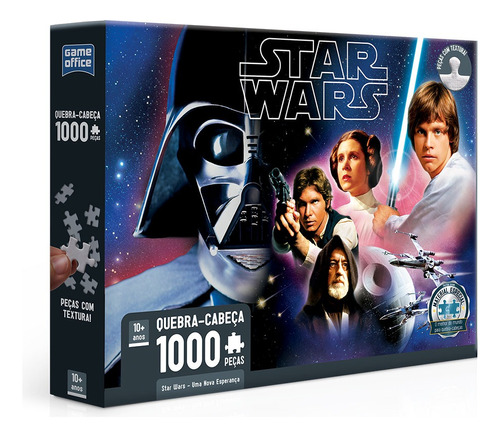 Quebra Cabeça Star Wars 1000 Peças Uma Nova Esperança