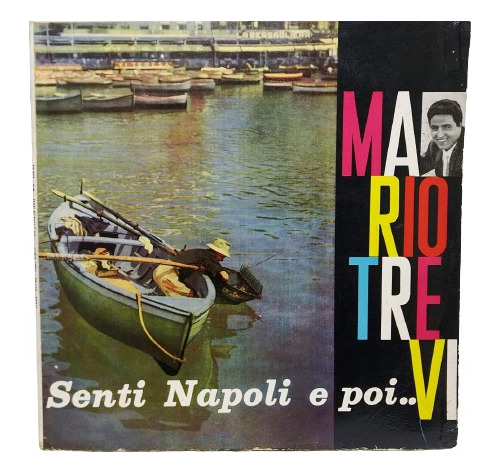 Mario Trevi  Senti Napoli E Poi. Lp La Cueva Musical