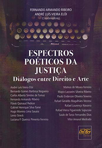 Libro Espectros Poeticos Da Justica De Ribeiro Fernando E El